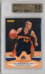 Graded 2009 Panini Stephen Steph Curry #307 Rookie RC Basketball Card BGS 9.5 Gem Mint (ONLINE ORDER ONLY)