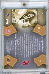 2011 Upper Deck Exquisite Football DeMarco Murray #129 /135 Rookie Patch Auto Rookie RC Football Card