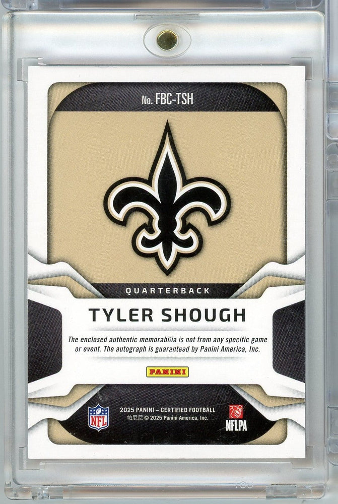 2025 Panini Certified Tyler Shough #FBCTSH /30 RPA Auto Rookie RC Football Card (ONLINE ORDER ONLY)