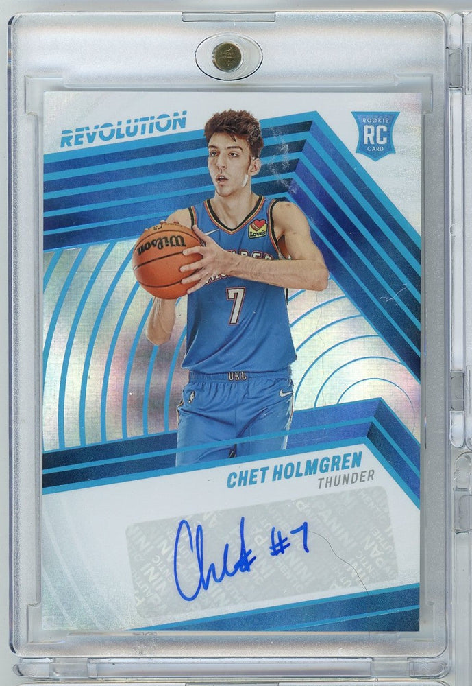 2022 Panini Revolution Chet Holmgren #RACHG /25 Infinite Auto Rookie RC Basketball Card (ONLINE ORDER ONLY)