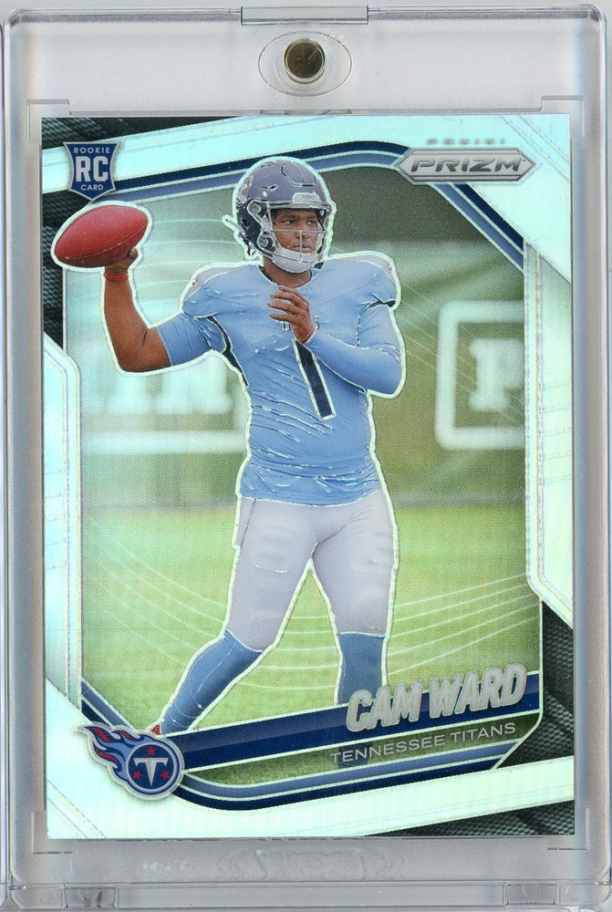2025 Panini Prizm Cam Ward #352 Silver Prizm Rookie RC Football Card