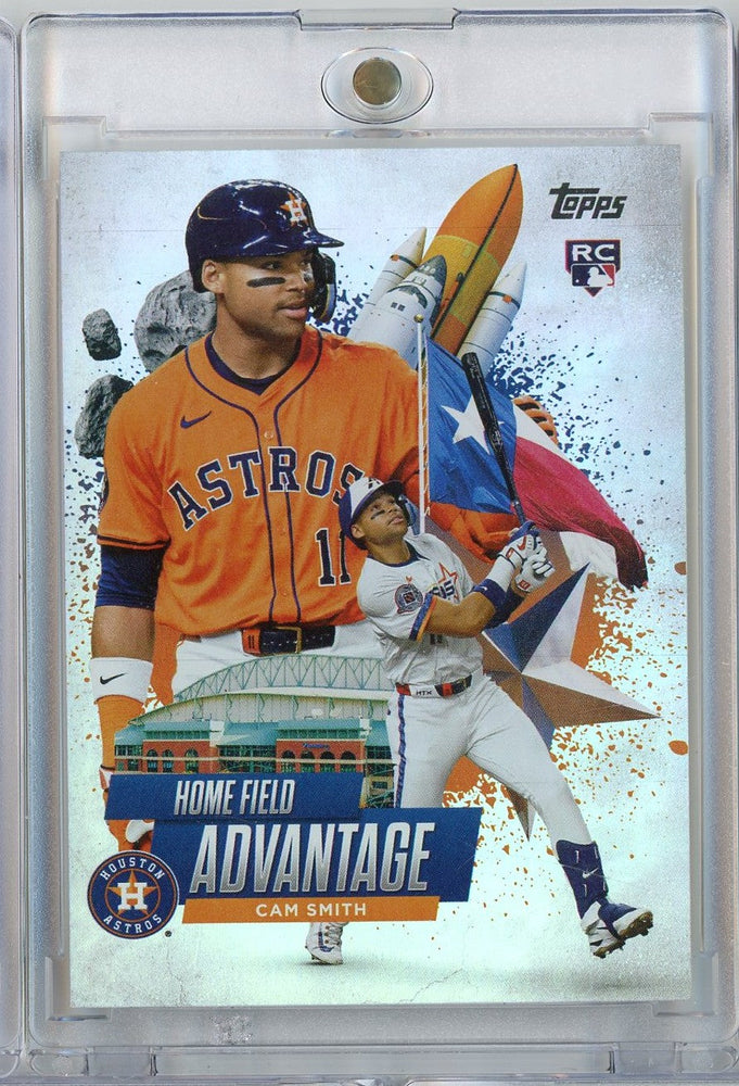 2025 Topps Cam Smith #HA42 Home Field Advantage Houston Astros Rookie RC Baseball Card