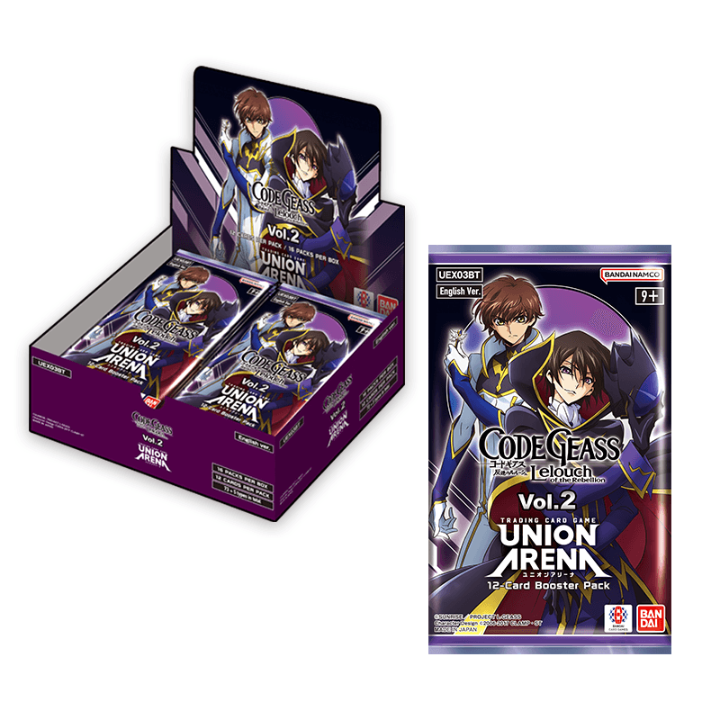 CODE GEASS Lelouch of the Rebellion Vol.2 [UEX03BT] Union Arena Booster Pack (1 Booster Pack) (ONLINE ORDER ONLY)