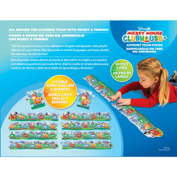 Disney - Mickey ABCs Educational Train 28 Piece Wood Floor Puzzle