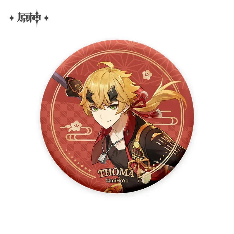Genshin Impact Inazuma Character Badge