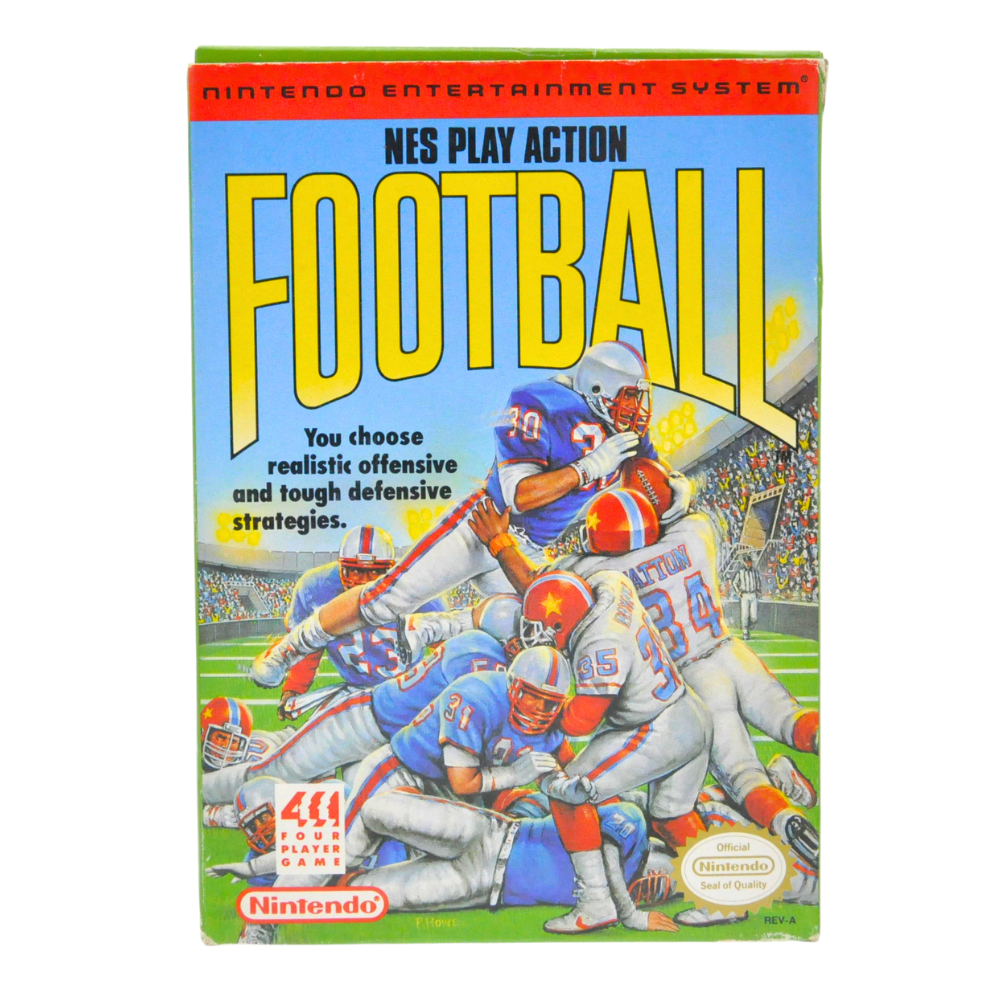 NES Cart Complete in Box - NES Play Action Football (Online Order Only)