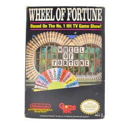NES Cart Complete in Box - Wheel of Fortune (Online Order Only)