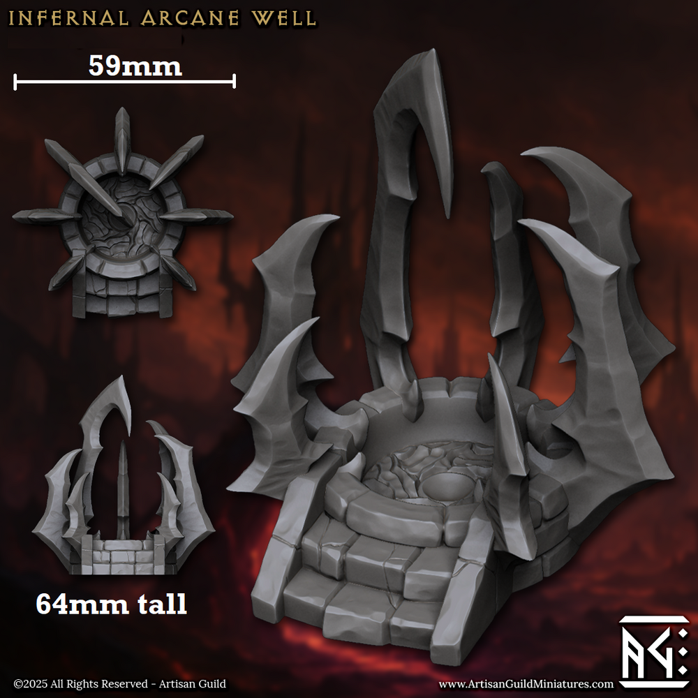 Infernal Arcane Well (Terrain) (Online Order Only)