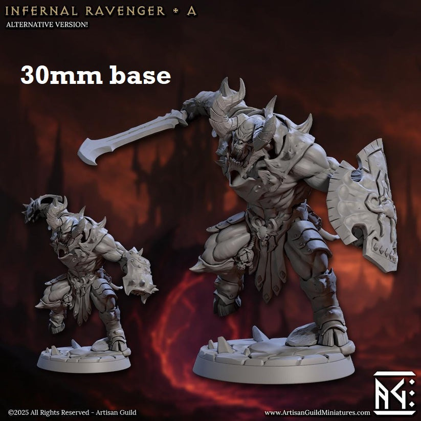 Infernal Ravager: Sculpt A (Demon Warrior) (Online Order Only)