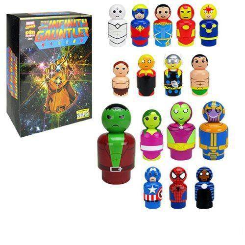 Infinity Gauntlet Pin Mates Wooden Collectibles Set of 16 - Convention Exclusive (Online Order Only)