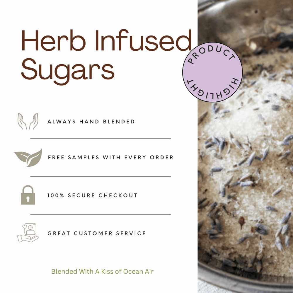 Orange Peel infused artisan culinary sugar (ONLINE ORDER ONLY)