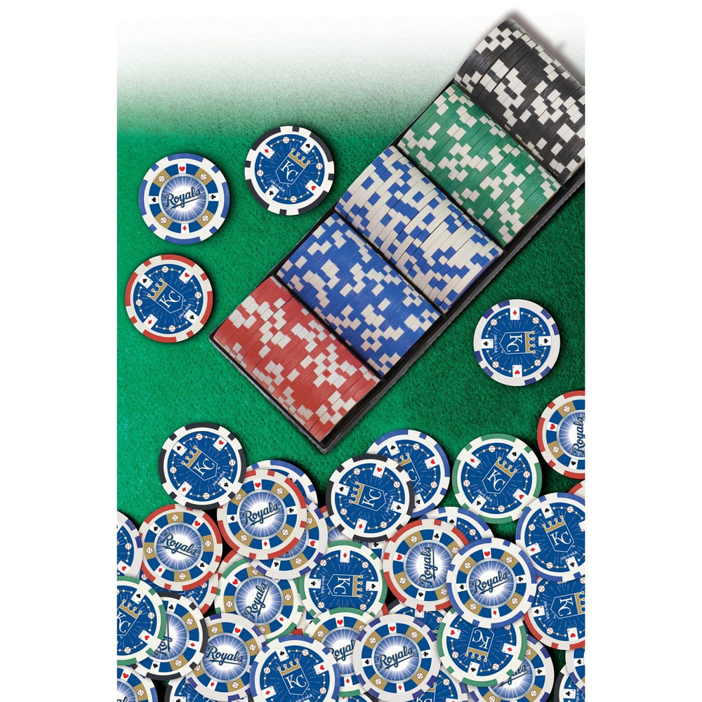 Kansas City Royals 100 Piece Poker Chips (ONLINE ORDER ONLY)
