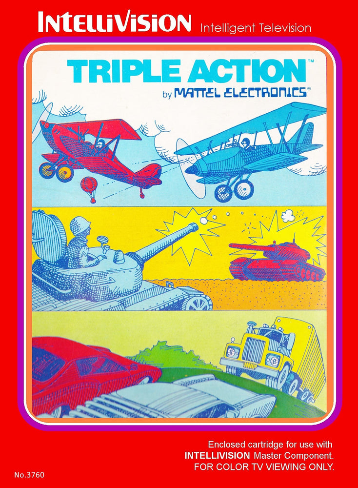 Triple Action (Intellivision) (Online Only)
