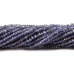 Iolite Beads Faceted Rondelle (ONLINE ORDER ONLY)
