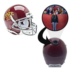 Iowa State Cyclones College Football Collectible Mini Helmet - Picture Inside (Online Order Only) (ONLINE ORDER ONLY)