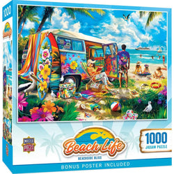 Beach Life - Beachside Bliss 1000 Piece Jigsaw Puzzle