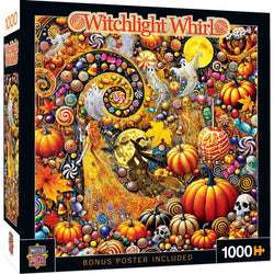 Halloween - Witchlight Whirl 1000 Piece Jigsaw Puzzle