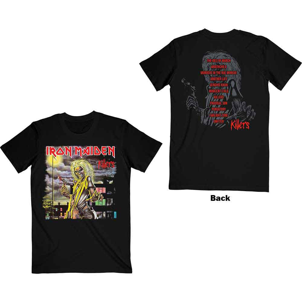 Iron Maiden - Killers V.2. Album Track list [T-Shirt] (ONLINE ORDER ONLY)