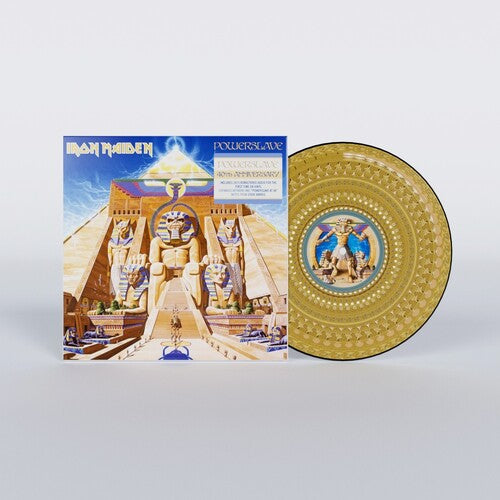 Powerslave (40th Anniversary Edition) (Limited Edition, Zoetrope Picture Disc Vinyl) [Vinyl] (ONLINE ORDER ONLY)