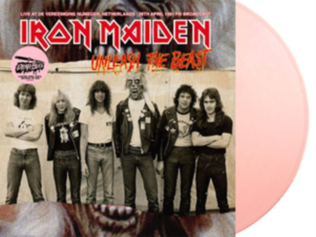 Iron Maiden - Unleash The Beast: Live At De Vereeniging Nijmegen, Netherlands 28th April 1981 FM Broadcast (Limited Edition, Pink Vinyl) [Import] [Vinyl] (ONLINE ORDER ONLY)