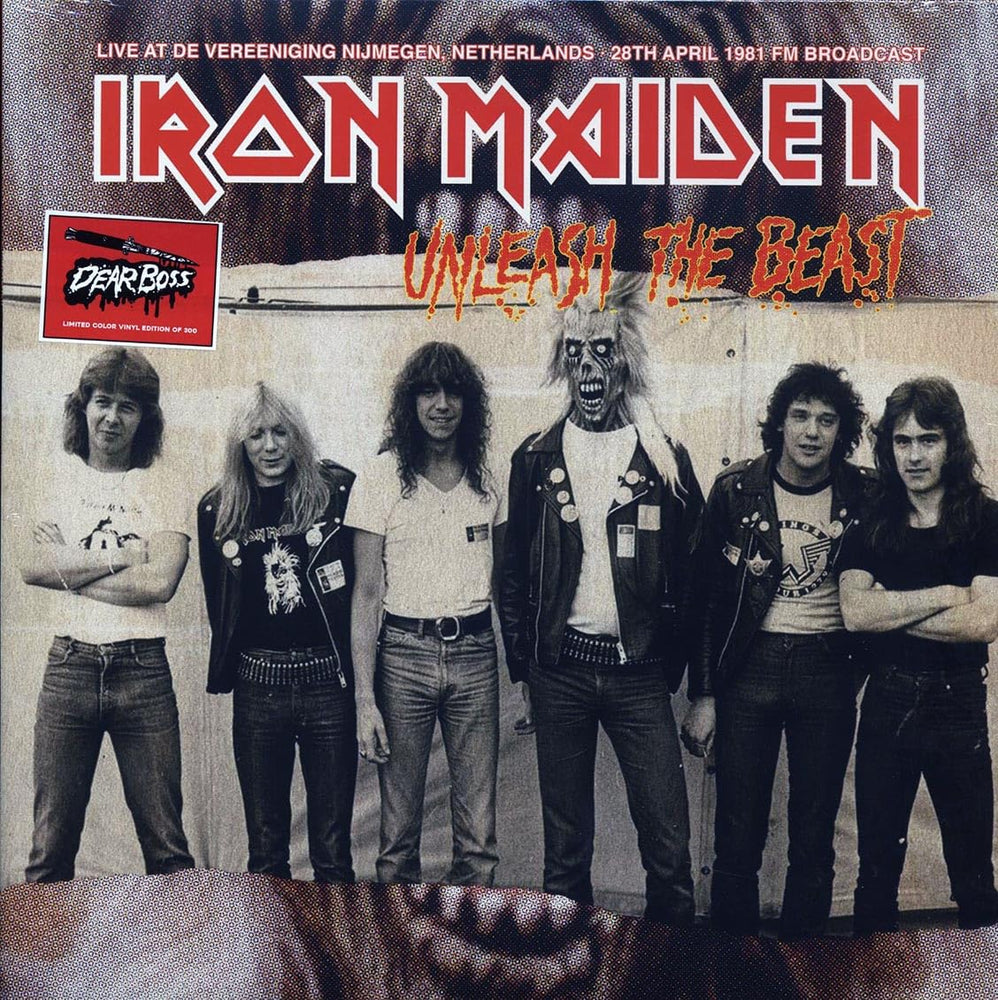 Iron Maiden - Unleash The Beast: Live At De Vereeniging Nijmegen, Netherlands 28th April 1981 FM Broadcast (Limited Edition, Pink Vinyl) [Import] [Vinyl] (ONLINE ORDER ONLY)