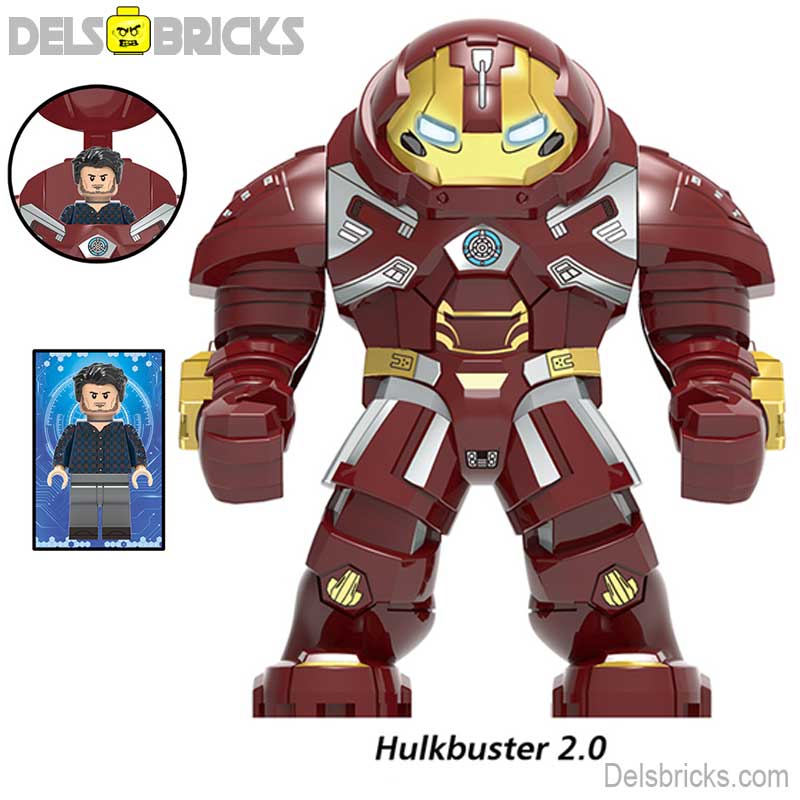 Iron Man Hulkbuster 2.0 Suit Big figure Lego Marvel Custom Minifigures 2 (ONLINE ORDER ONLY)
