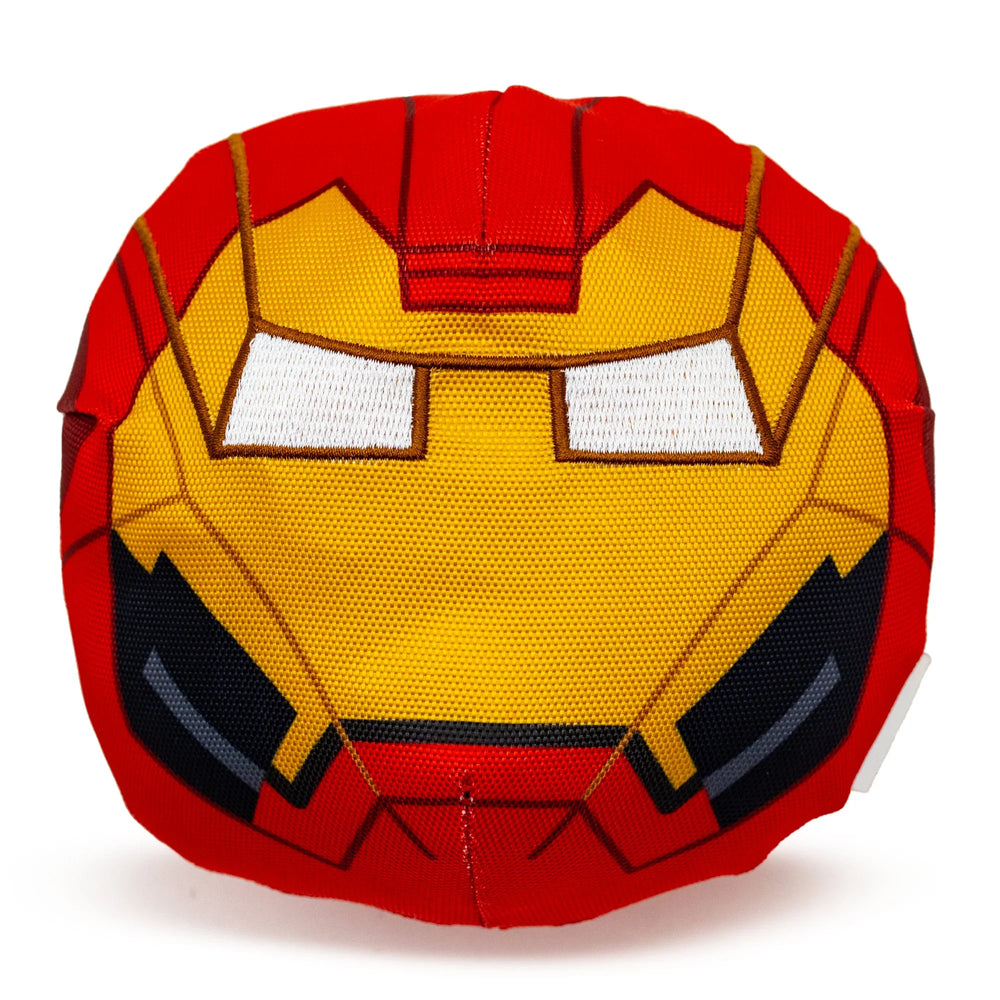 Iron Man Marvel Comics Squeaky Ballistic Dog Toy (Online Order Only)