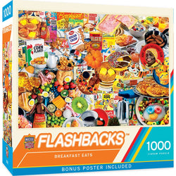 Flashbacks - Breakfast Eats 1000 Piece Jigsaw Puzzle