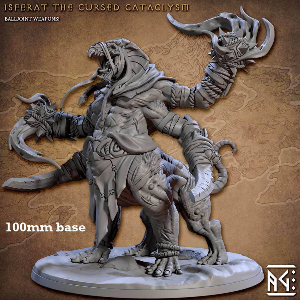 Isferat, the Cursed Cataclysm (Epic Boss Abomination) (Online Only)