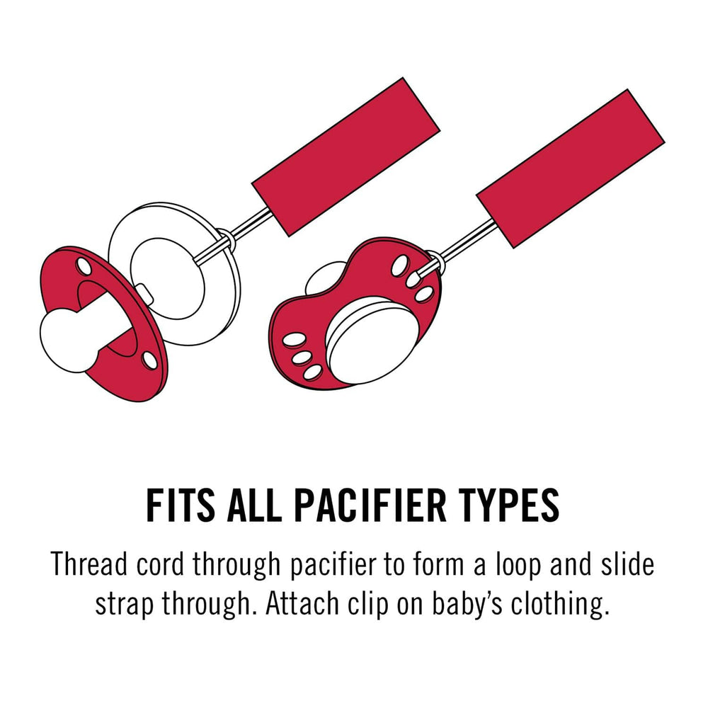 New Orleans Saints - Pacifier Clip 2-Pack