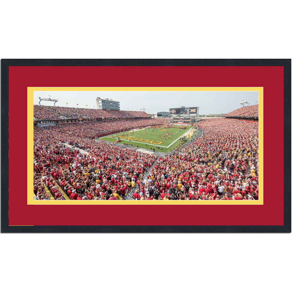 Framed Jack Trice Stadium Iowa State Cyclones 16x24 NCAA Football Photo Professionally Matted