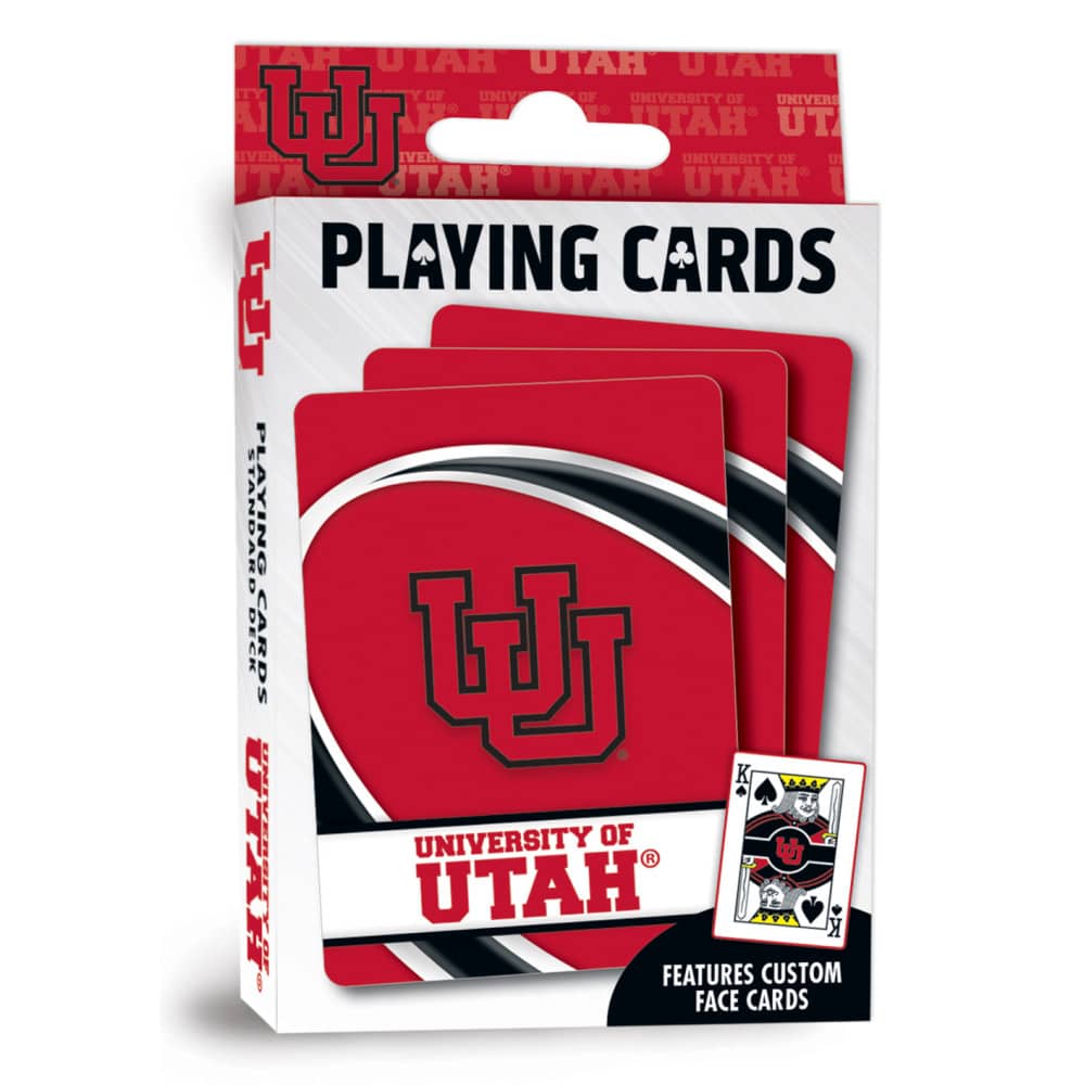 Utah Utes Playing Cards - 54 Card Deck