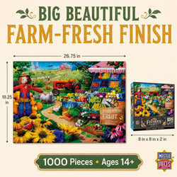 Farmer's Market - Fresh Farm Fruit 1000 Piece Jigsaw Puzzle