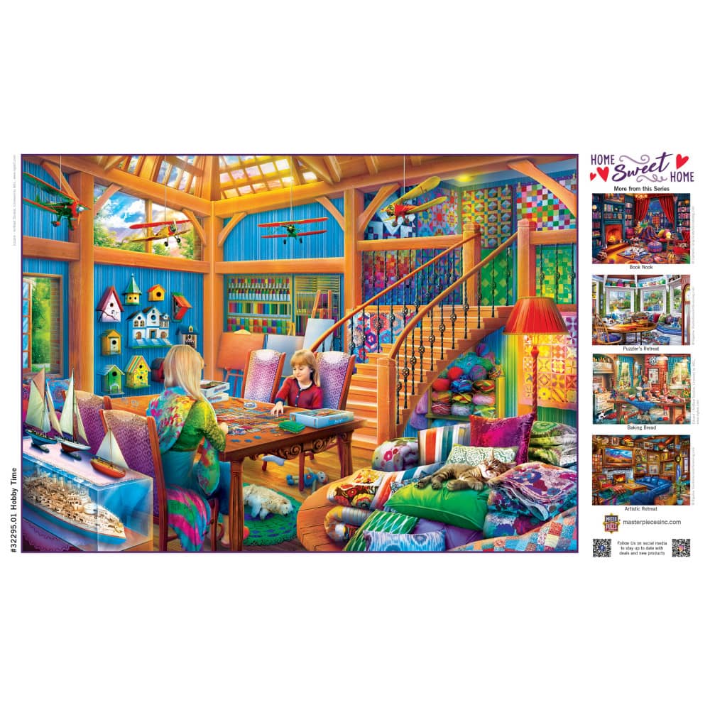 Home Sweet Home - Hobby Time 500 Piece Jigsaw Puzzle