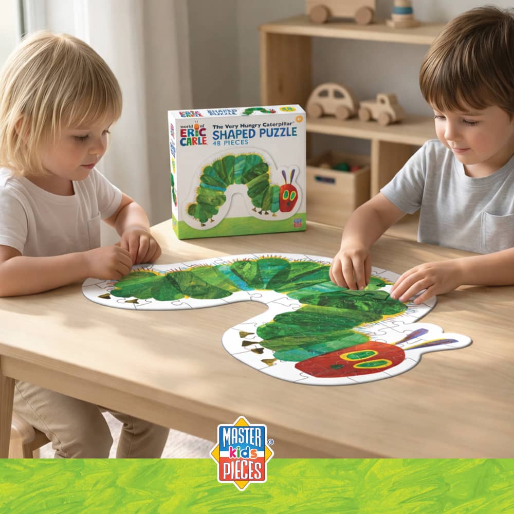 Eric Carle - The Very Hungry Caterpillar 48 Piece Shaped Puzzle