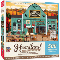 Heartland - Antiques on Main Street 500 Piece Jigsaw Puzzle