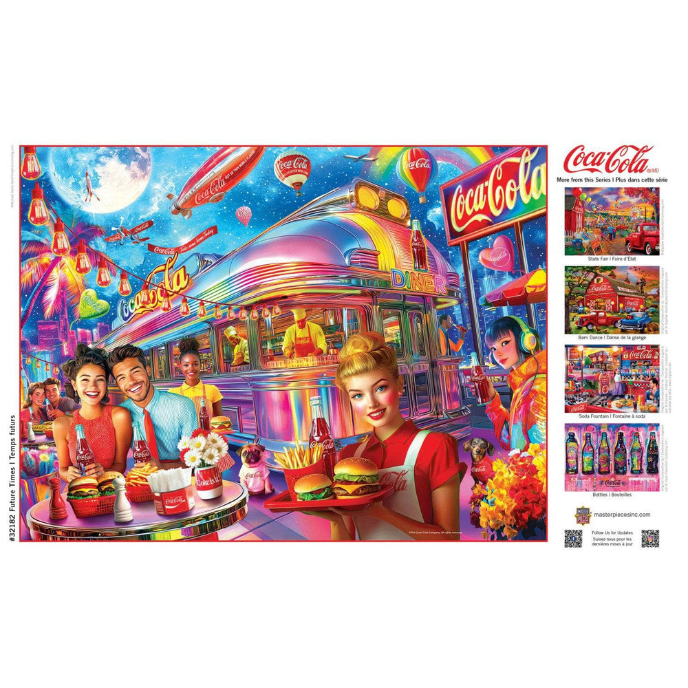 Coca-Cola - Future Times 300 Piece EZ Grip Jigsaw Puzzle