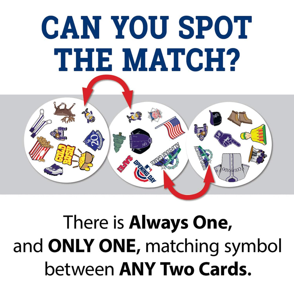 Colorado Rockies Spot It! Card Game (ONLINE ORDER ONLY)