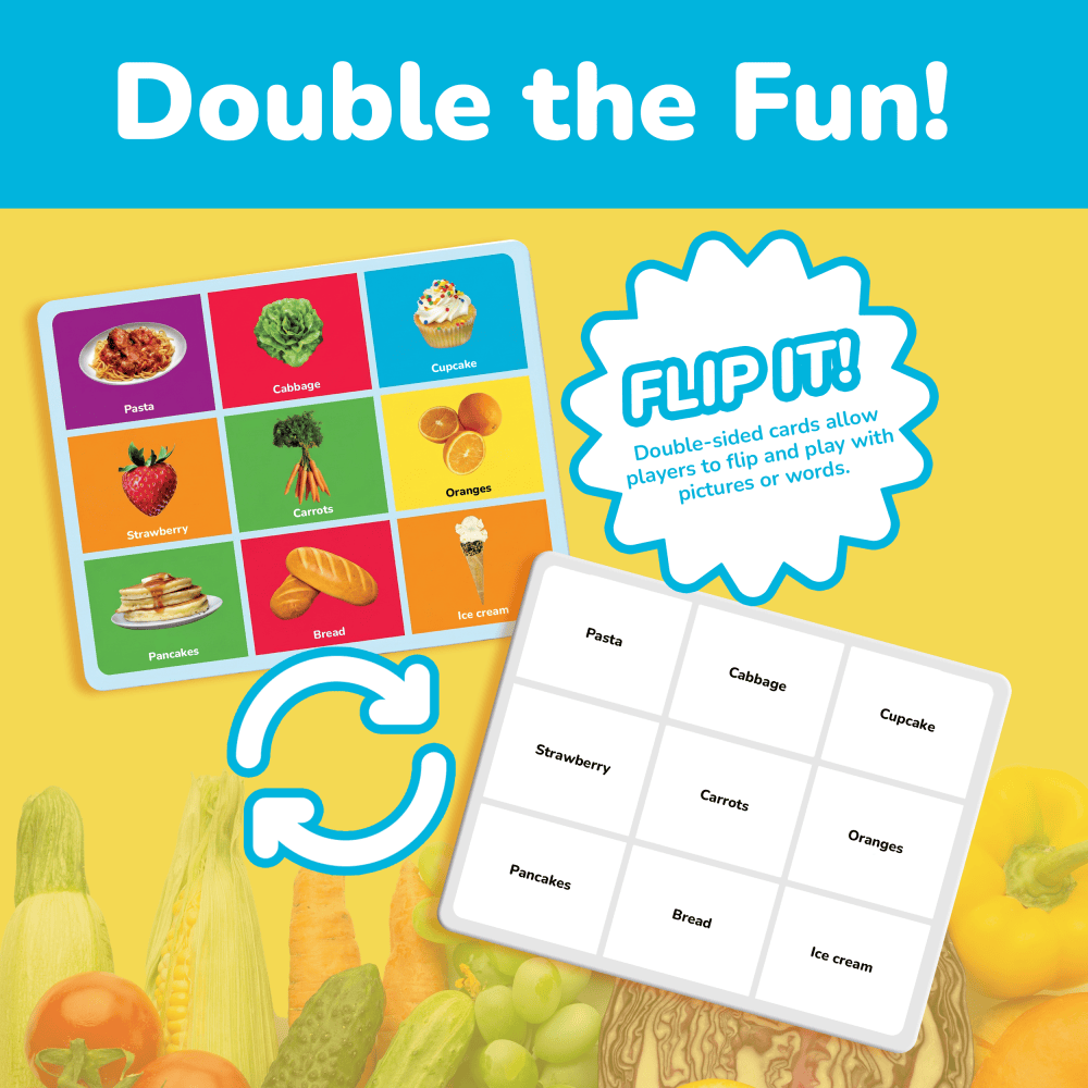 Educational - Food Bingo Game