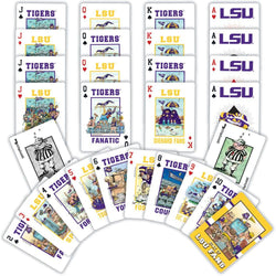 LSU Tigers Fan Deck Playing Cards - 54 Card Deck
