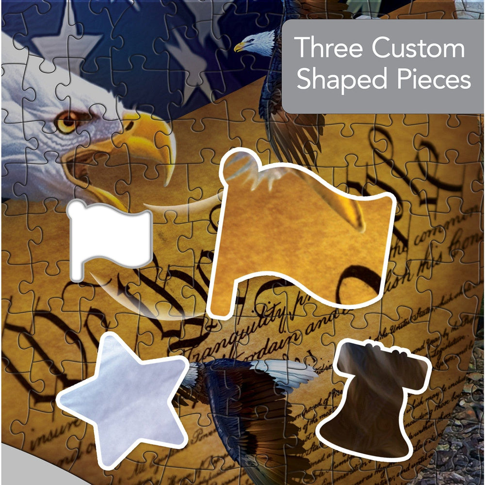 Shapes - Majestic Flight 1000 Piece Shaped Jigsaw Puzzle