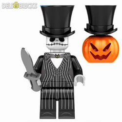 Jack Skellington Nightmare Before Christmas Lego Minifigures Custom Toys (ONLINE ORDER ONLY)