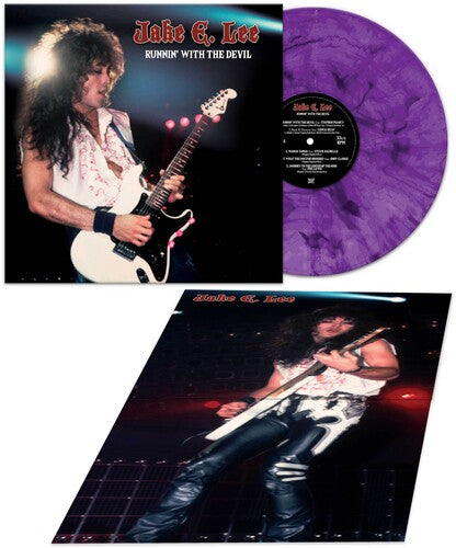 Jake E. Lee - Runnin' With The Devil (Limited Edition, Purple Marble Colored Vinyl) [Vinyl] (ONLINE ORDER ONLY)