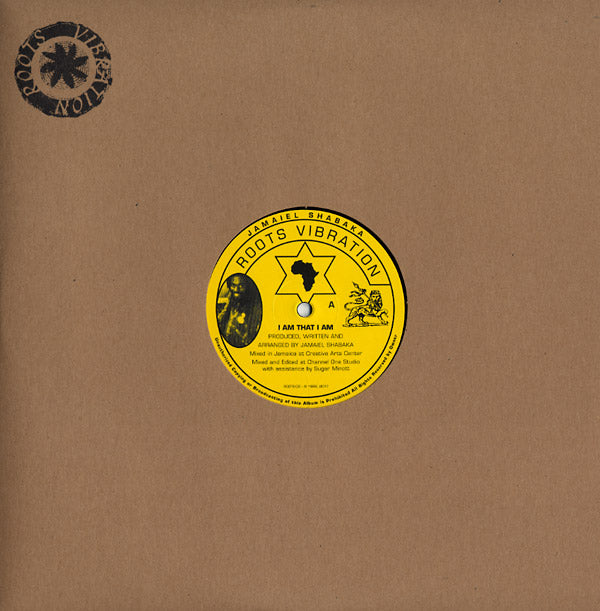 JAMAIEL SHABAKA - I Am That I Am [Vinyl] (ONLINE ORDER ONLY)
