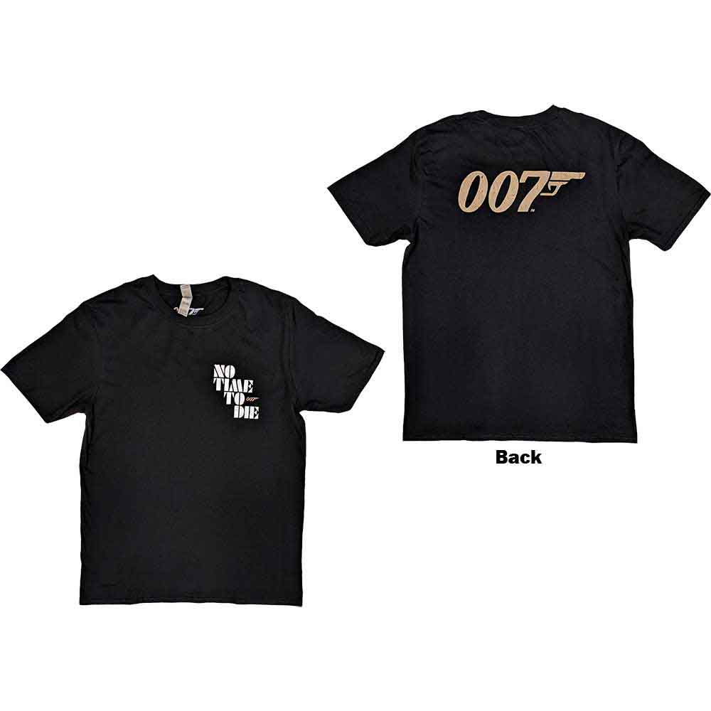 James Bond 007 - No Time To Die & Logo [T-Shirt] (ONLINE ORDER ONLY)