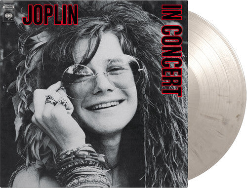 Janis Joplin - Joplin In Concert (Colored Vinyl, Black, White, 180 Gram Vinyl, Limited Edition) [Import] (2 Lp's) [Vinyl] (ONLINE ORDER ONLY)