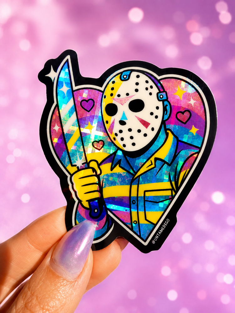 Jason Heart Sticker