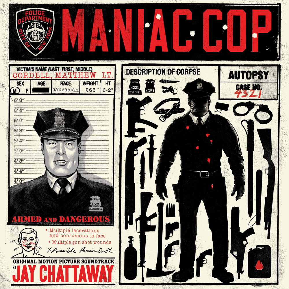 Maniac Cop (Original Motion Picture Soundtrack) [Vinyl] (ONLINE ORDER ONLY)