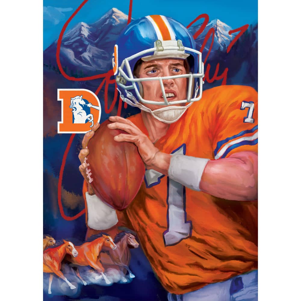 Legends of the Game - John Elway 500 Piece Jigsaw Puzzle