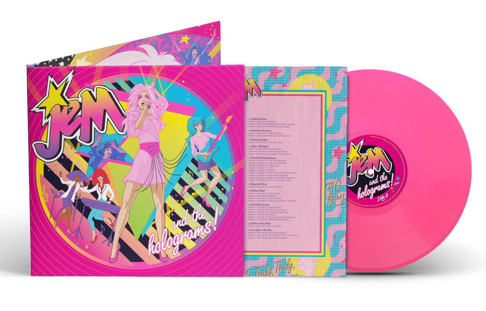 Jem And The Holograms (Pink Vinyl) [Vinyl] (ONLINE ORDER ONLY)
